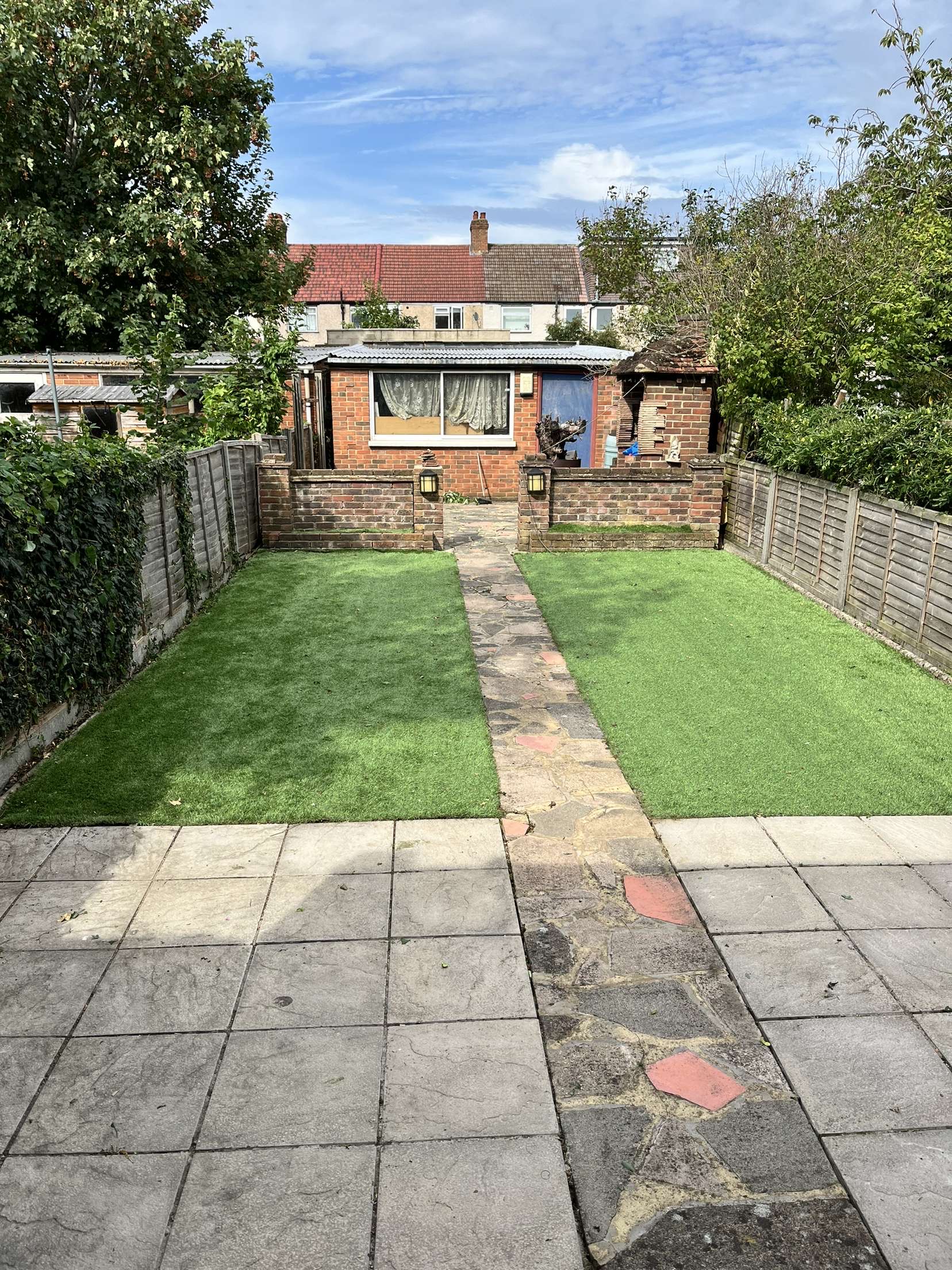 Garden after tidy-up by Purley Hills